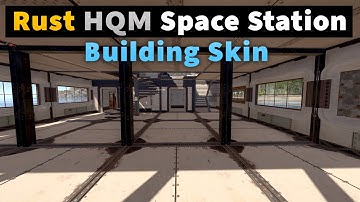 Rust HQM Space Building Skin + Balloons & Twitch Rivals Items