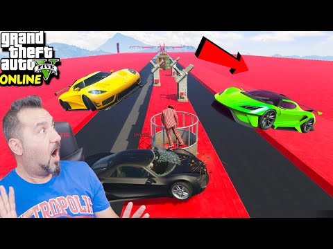 ARABALAR KOŞUCULARA KARŞI! GTA 5 TARİHİNDE İLK! ARABAYLA RAKİBİ PARKURA SOKTU! | EKİPLE GTA 5 ONLINE