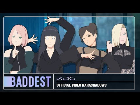 MMD NARUTO - KDA THE BADDEST ft. Ino, Sakura, Hinata and Tenten