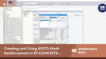 KB 001704 | Creating and Using ADETS Mesh Reinforcements in RF-CONCRETE Surfaces in RFEM