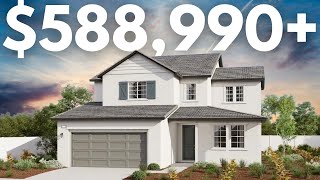 BEAUTIFUL New Homes FOR SALE in MENIFEE CA  Richmond American Homes  Alma  45 Bed  2,730 Sqft