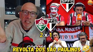 REAÇÕES DOS SÃO PAULINOS APÓS DERROTA PARA FLUMINENSE - FLUMINENSE 2 X 1 SÃO PAULO -BRASILEIRÃO 2026
