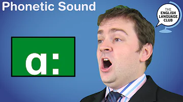The /ɑ:/ Sound | Vowel | English Pronunciation