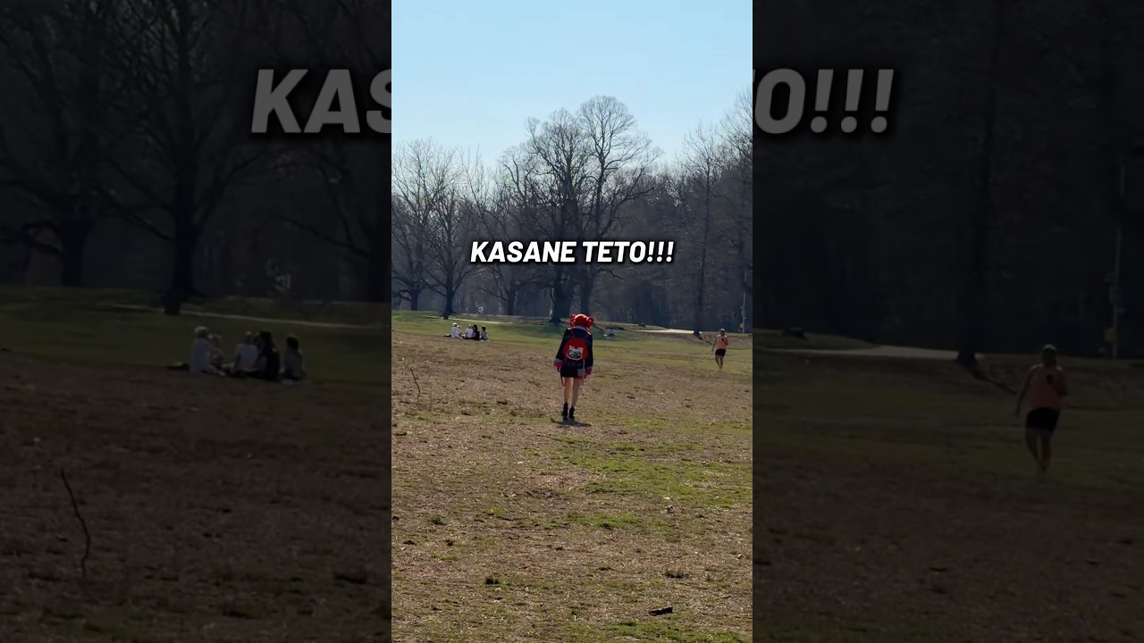 KASANE TETO! IS THAT YOU??!! 🥖🥖 #kasaneteto #kasanetetocosplay #teto #utauloid #vocaloid #miku