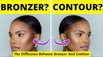 💋💄The Difference Between Bronzer And Contour💄💇 #shorts #shortsfeed #trendingshorts #bronzer #contour