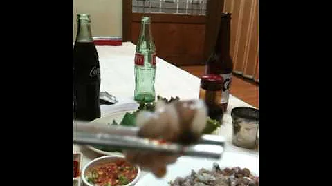 Eating Lunch in Seoul