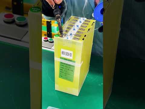 Amazing! How Efficient is Lithium Battery Factory Production Line Assembly?#factory #machine #shorts