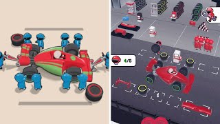Pit Stop Idle 🏎🏁🏎 All Levels Gameplay Android, iOS screenshot 2