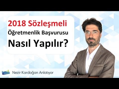 8 dakikada sözleşmeli öğretmenlik başvuruları nasıl yapılır?