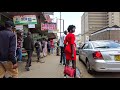 Uncensored and busy street scenes in nairobi city kenya