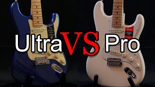 Fender American Series Ultra กับ Professional ต่างกันอย่างไร?