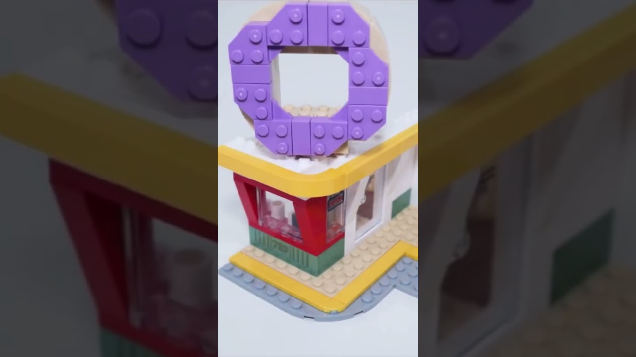 Building the Lego BTS Dynamite set. 