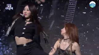 IZ*ONE Chaeyeon & ITZY Chaeryeong Dance Performance @ KBS Song Festival 2020