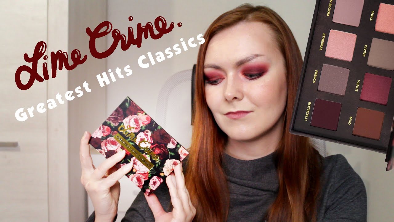 5 макияжей С Lime Crime Greatest Hits Classics. Обзор палетки! Свотчи