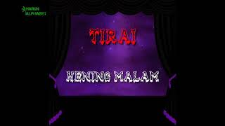 TIRAI - Hening Malam ( lirik ) Gothic