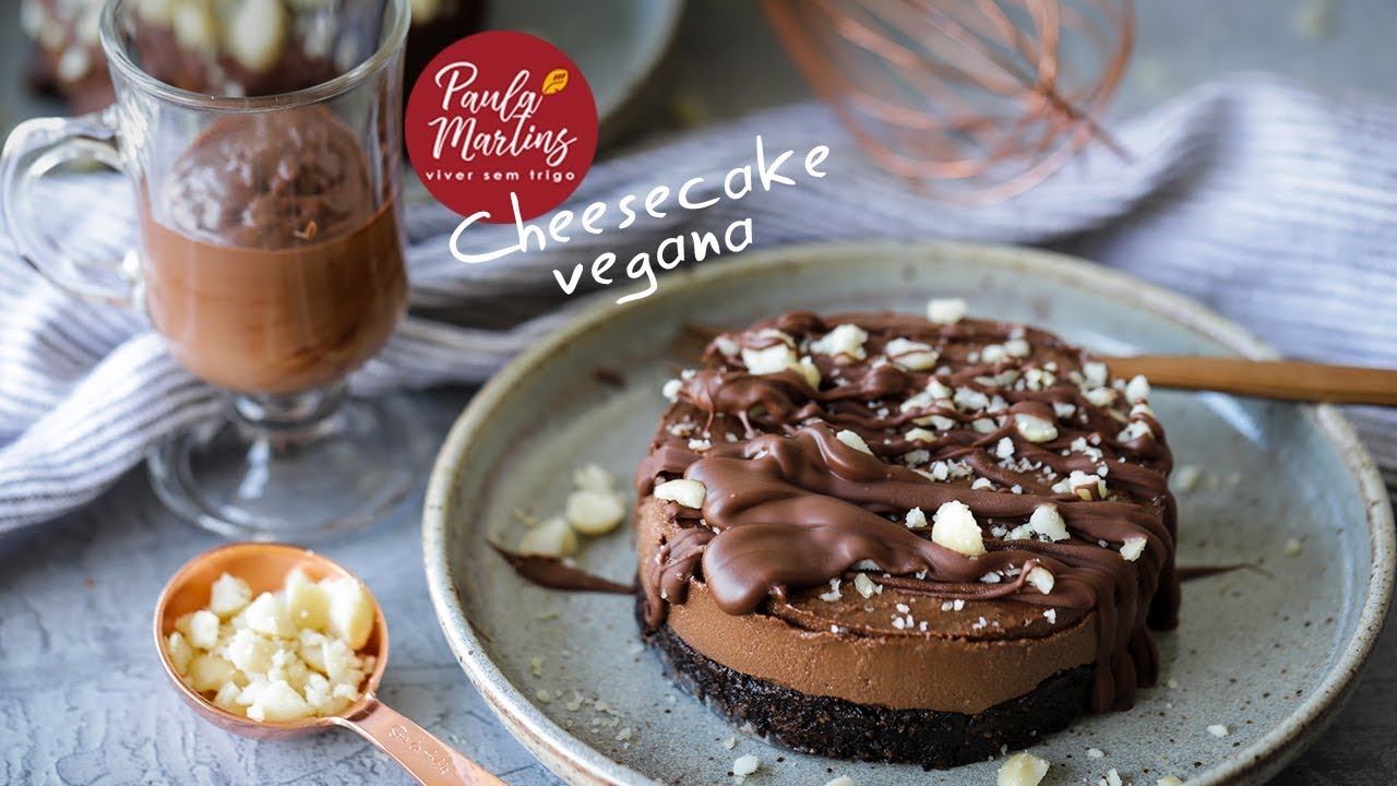 Cheesecake Vegana com Helena Mazza | Viver sem Trigo por Paula Martins