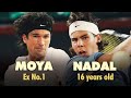 The day 16-year-old Nadal Outplayed an Ex No.1 and coach Moyá