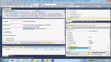 ASP.NET Validation Summary