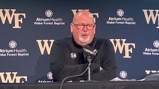 Steve Forbes talks about the loss to 24th-ranked Louisville
