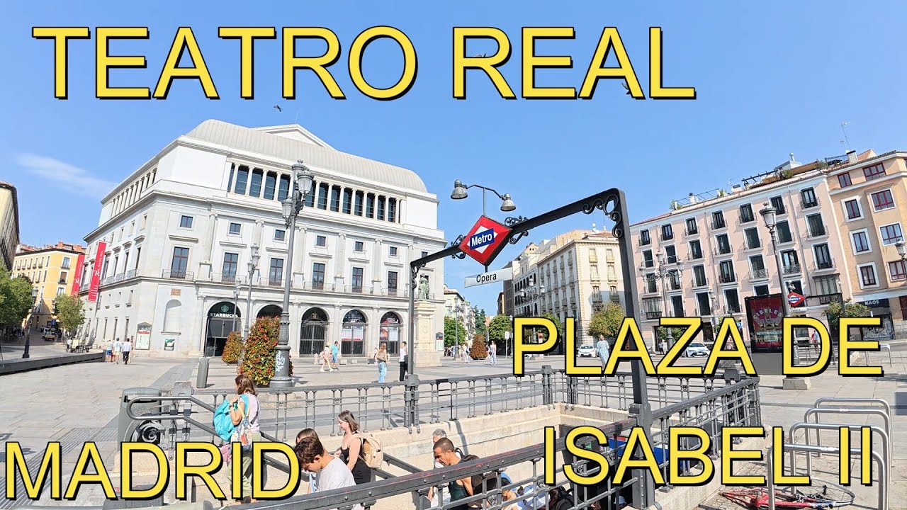 PLAZA DE ISABEL II PLAZA DE ORIENTE PALACIO REAL