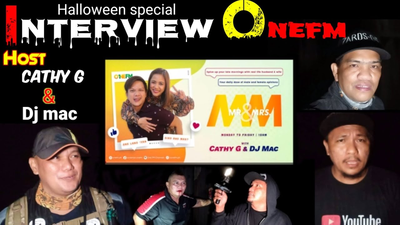 Halloween Special interview,ONE FM/Host Cathy G & DJ Mac @zardsghost04 ...