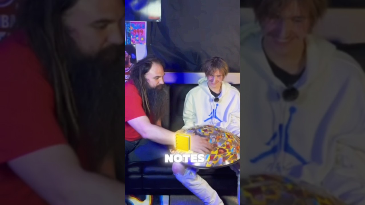 What is a Handpan??? 🛸🤷‍♂️🛸 #handpan #musician #music #drums #podcast #beard #drum @MOBLILGfrs