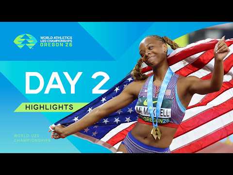 Day 2 Full Highlights | World Athletics U20 Championships Eugene 26