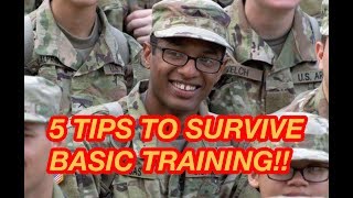 2019 5 TIPS TO SURVIVE BASIC TRAINING Army/Lifestyle/Fashion
