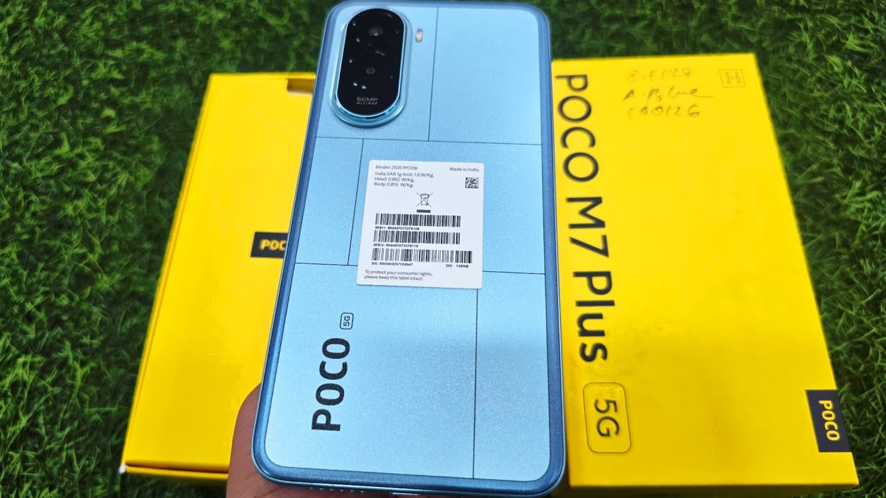 POCO M7 Plus Unboxing & First Look ⚡️ 6.9