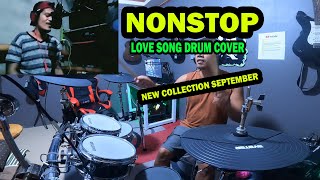 NEW NONSTOP LOVE SONG DRUM COVER REY MUSIC COLLECTION