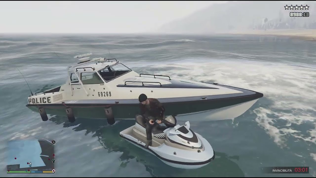 GTA 5 - Trevor's Vinewood Hills Liquor Massacre + 5 Stars Escape.