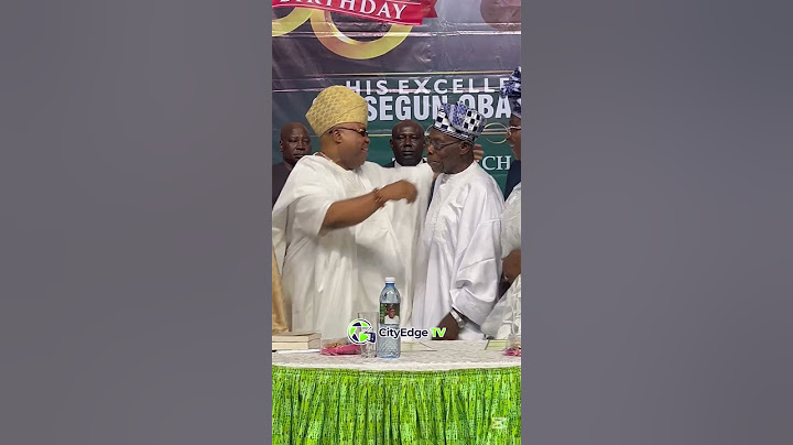 OSUN STATE GOVERNOR ADEMOLA JACKSON ADELEKE DANCE WITH OBASANJO AT HIS 88TH BIRTHDAY