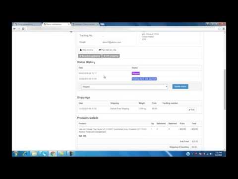 Prestashop Marketplace- Seller Managing Order Status