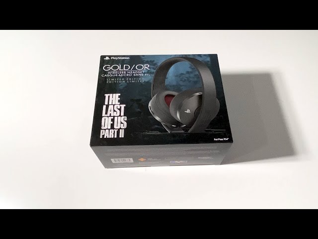 Audifono Gold Wireless Headset The Last of US 2 Edition PS4