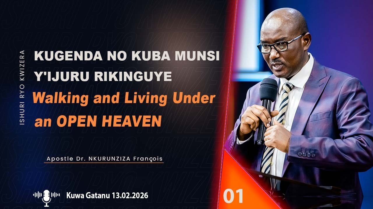 KUGENDA NO KUBA MUNSI Y'IJURU RIKINGUYE  || Apostle Dr. NKURUNZIZA François