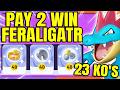 23 KO's does this Max CRIT BUILD Break FERALIGATR?! | Pokemon Unite