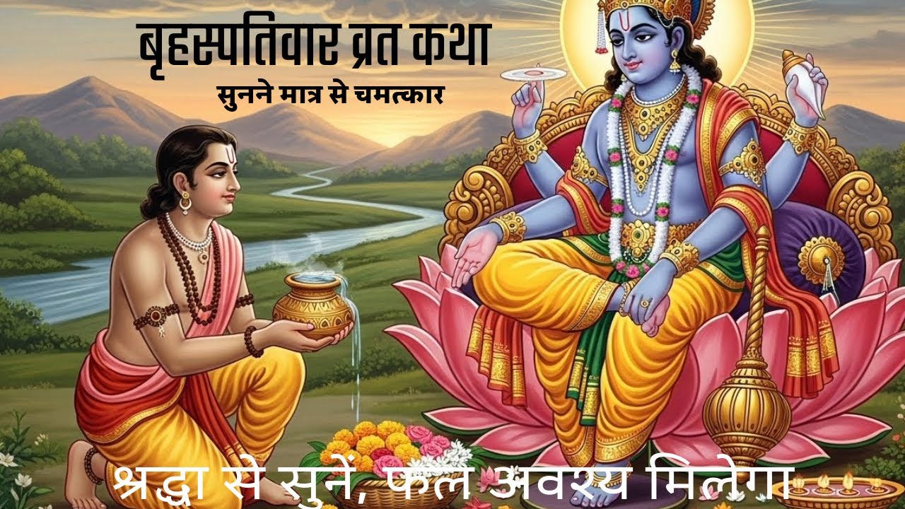 बृहस्पतिवार व्रत कथा | Guruvar Vrat Katha | Brihaspativar Vrat Katha | Brihaspatidev vrat katha |