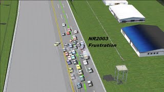 NR2003 Talladega Frames Frustration