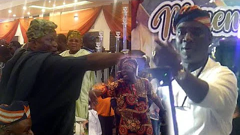 Funny Moment of K1 D Ultimate Wasiu Ayinde, Akin Fijabi & Taye Currency @ Rasheed Ayinde Birthday