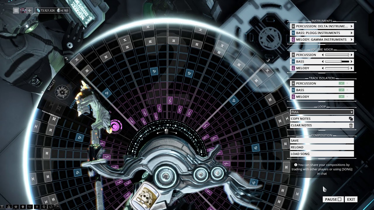 Warframe Mandachord Fish Bowl (Kero Kero Bonito) YouTube