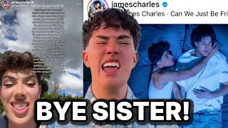 JAMES CHARLES PLAYS THE VICTIM WHEN HE HAS VICTIMS!