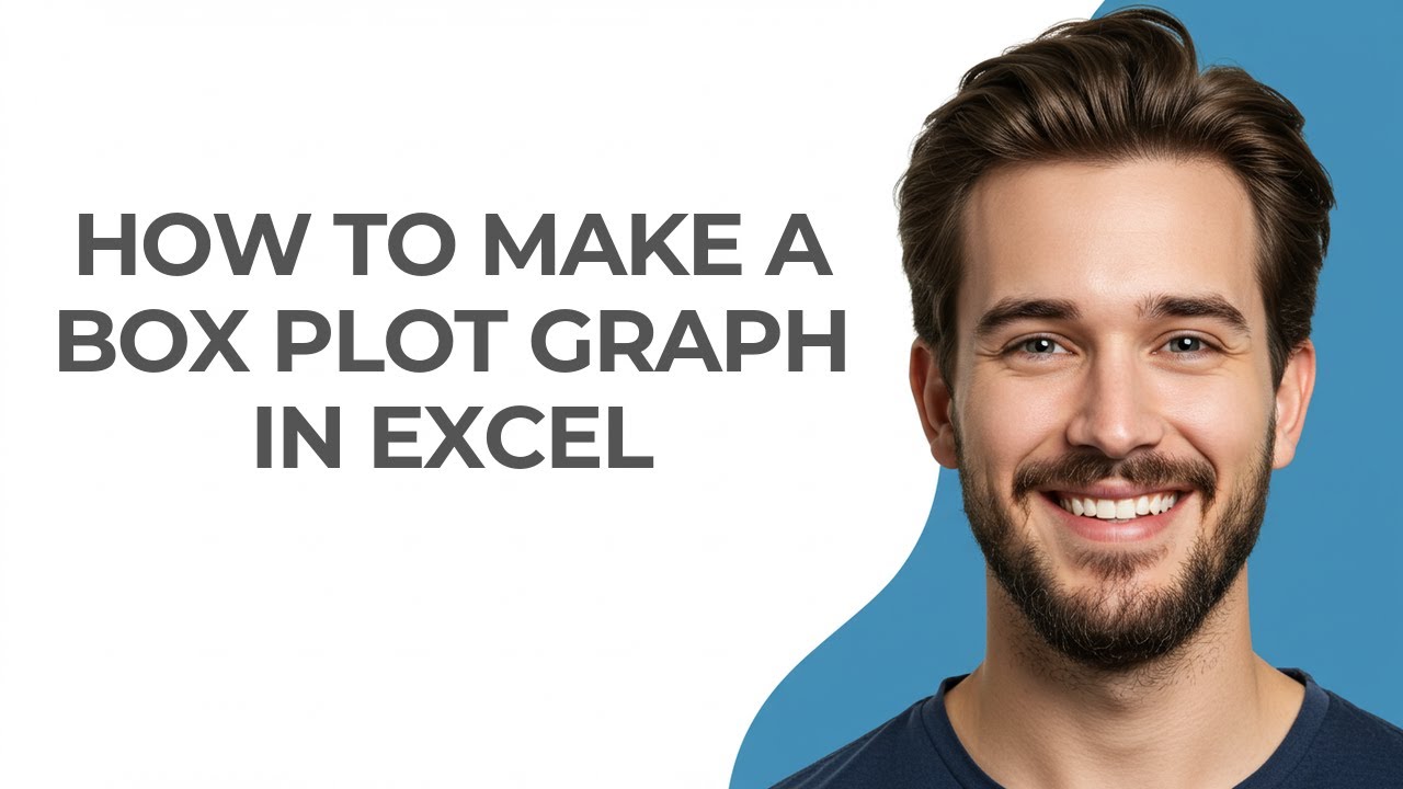 How To Make A Box Plot Graph In Excel - GUIDE! - YouTube