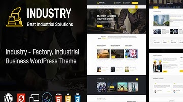 Industry - WordPress Theme for Factory and Industrial Business | Themeforest Website Templates and
