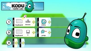 ❤️ Kodu Game Lab - Programação de Movimento e Saltos (aula 2 em Português e com legendas!)  ツ
