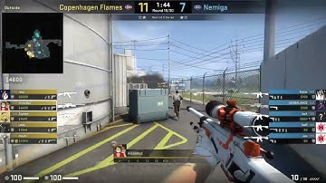 nicodoz Nuke Outside Flash (CS:GO Tricks)