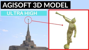 Ultra High Quality 3D Model Ready to Export in Agisoft Metashape Detailed Video | Aerial Surveying