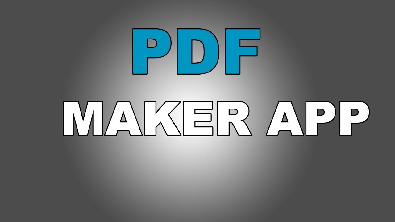 pdf maker free download