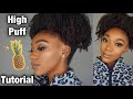 HOW TO GET THE HIGH PUFF EVERYTIME ON TYPE 4 NATURAL HAIR | 2020