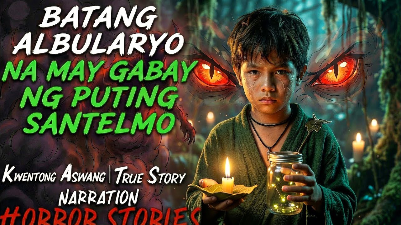 BATANG ALBULARYO NA MAY GABAY NG PUTING SANTELMO ( ASWANG TRUE STORY )