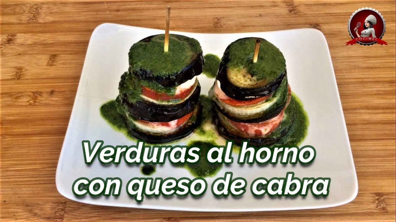Timbal de verduras con queso de cabra 👩🏽‍🍳 increíblemente fácil y deliciosa